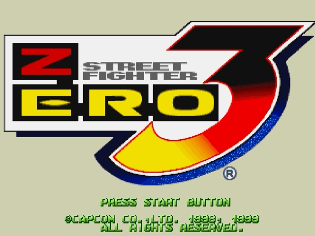 Street Fighter Zero 3 screenshot 3 for Sega Saturn